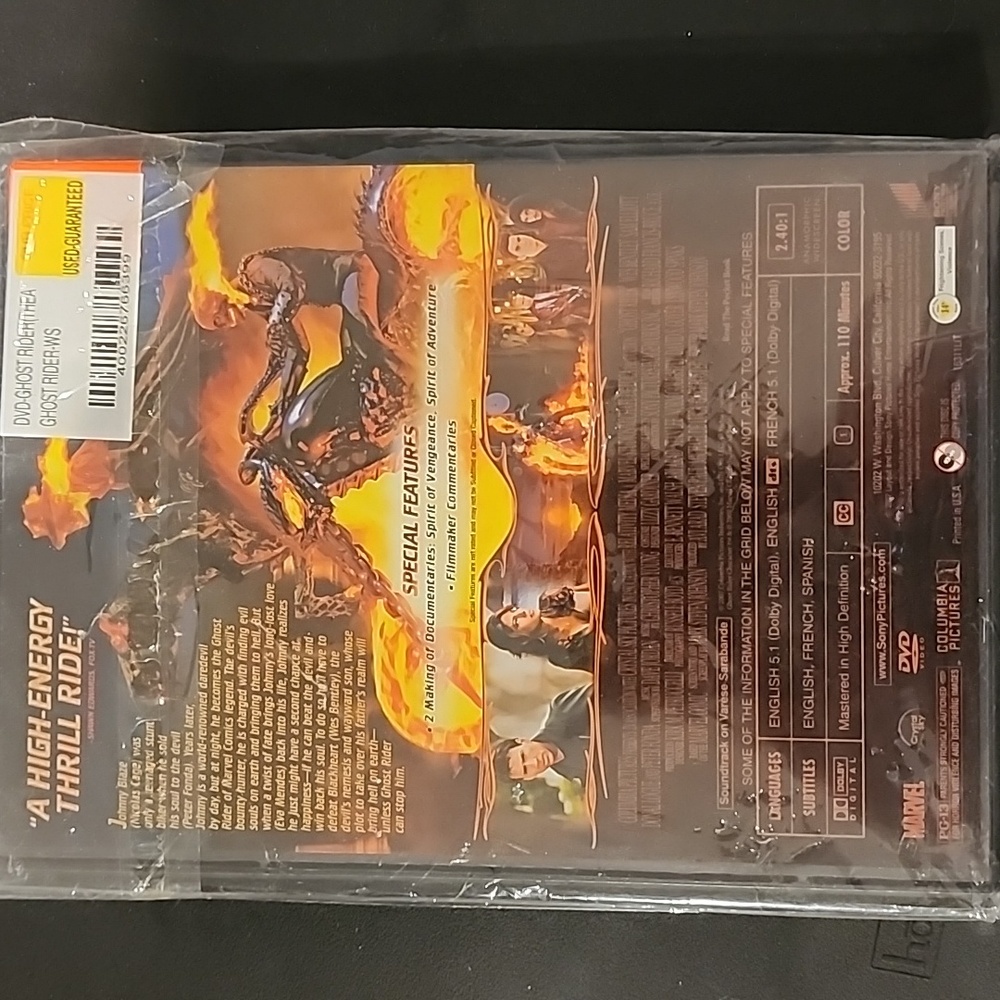 Ghost Rider DVD - Picture 2 of 5